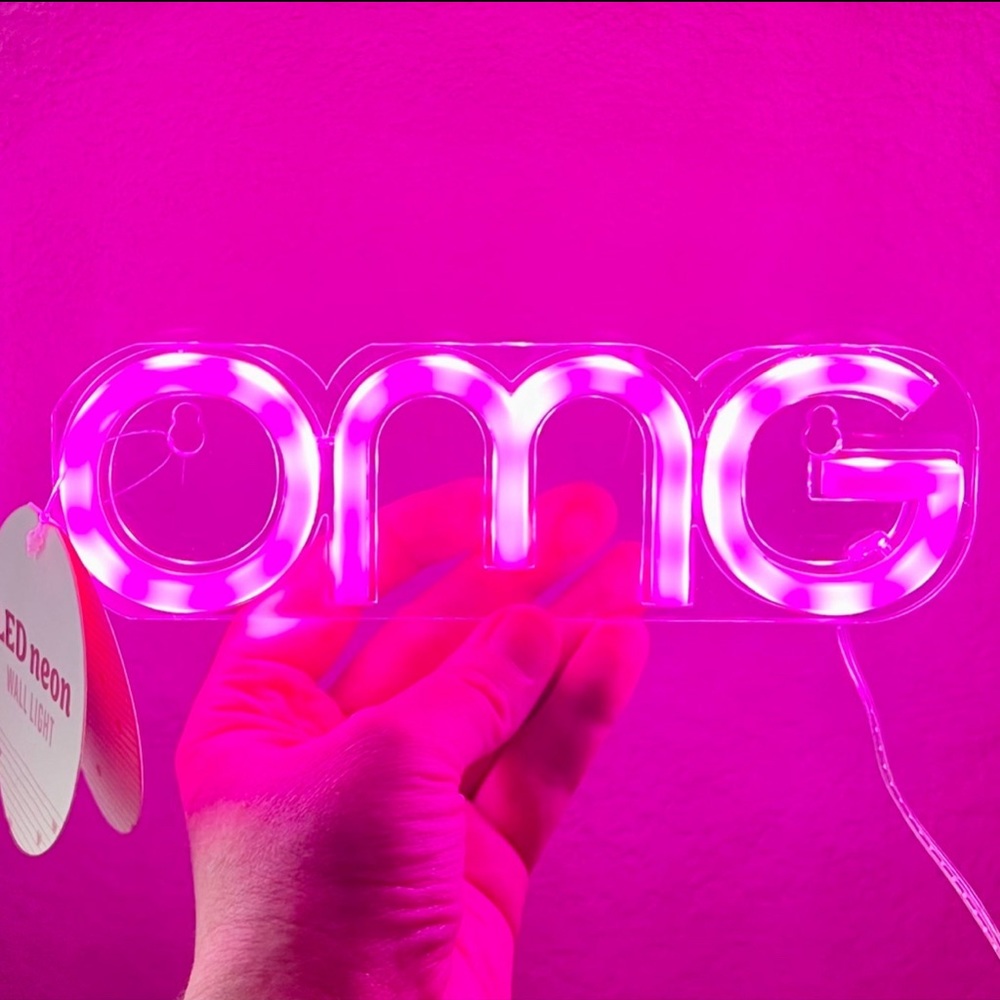 Target Bullseye Playground LED Neon OMG Wall Light!